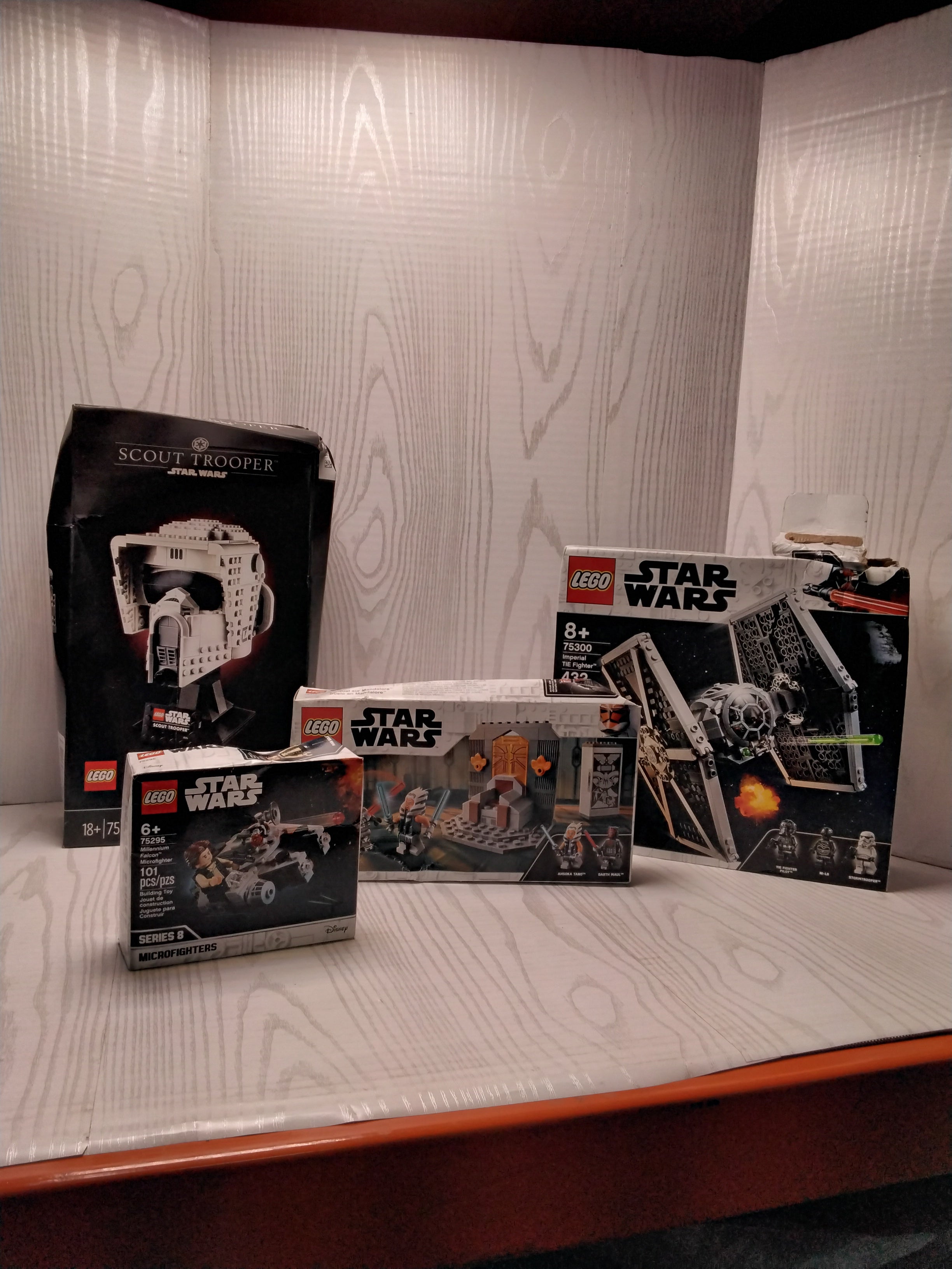 *NEW, DAMAGED BOXES* Lego Disney Star Wars- 4 sets (7927703666926)